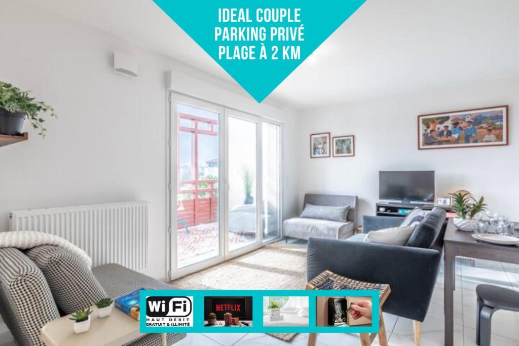 Confort-Appartement Le Maia Anglet Dış mekan fotoğraf